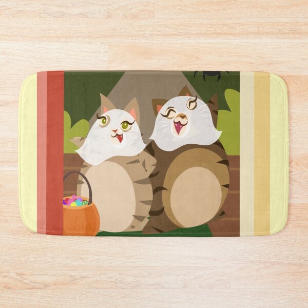 Item preview, Pickles and Olive the Cats: Ghostly Treats designed and sold by Kyna Arts.