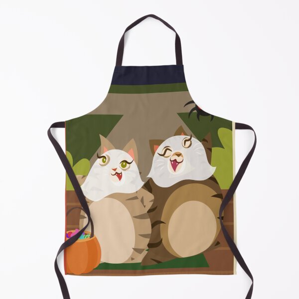 Item preview, Pickles and Olive the Cats: Ghostly Treats designed and sold by Kyna Arts.