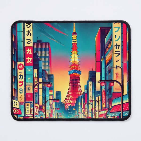 Item preview, Tokyo Retro Nights designed and sold by unrealartwork.