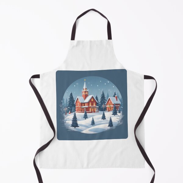 Item preview, Snowy Winter Forest Cabin designed and sold by DropTShop.