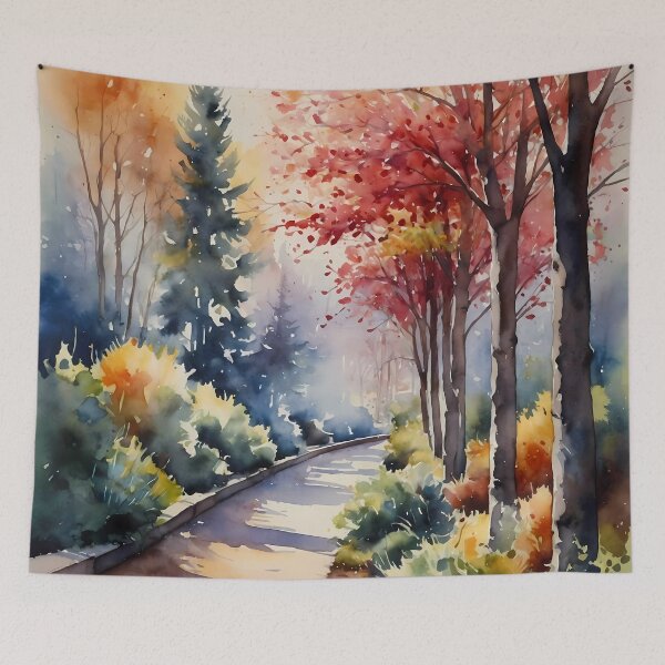 Item preview, Autumn Pathway designed and sold by Vitalka-uk.