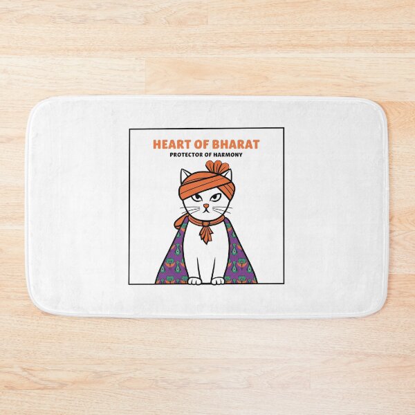 Item preview, Heart of Bharat - Protector of Harmony designed and sold by ObjCrea123.