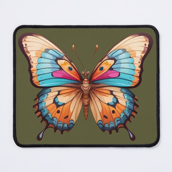 Item preview, Colorful butterfly drawing designed and sold by Radibor78.