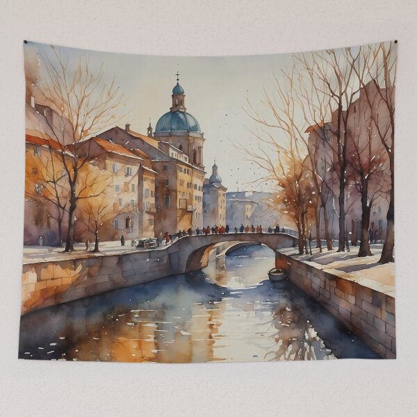 Item preview, City Bridge Reflections designed and sold by Vitalka-uk.