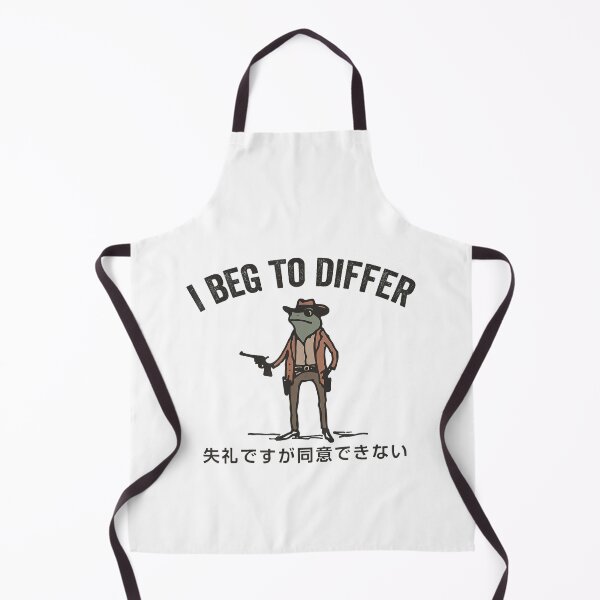 Item preview, I Beg To Differ Frog Japanese Cowboy Funny Meme designed and sold by spirorinin.