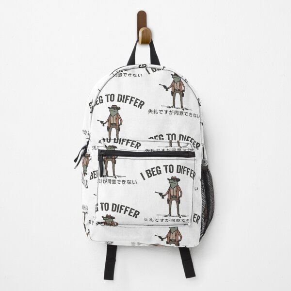 Item preview, I Beg To Differ Frog Japanese Cowboy Funny Meme designed and sold by spirorinin.