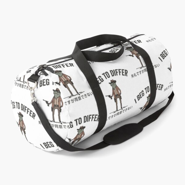 Item preview, I Beg To Differ Frog Japanese Cowboy Funny Meme designed and sold by spirorinin.