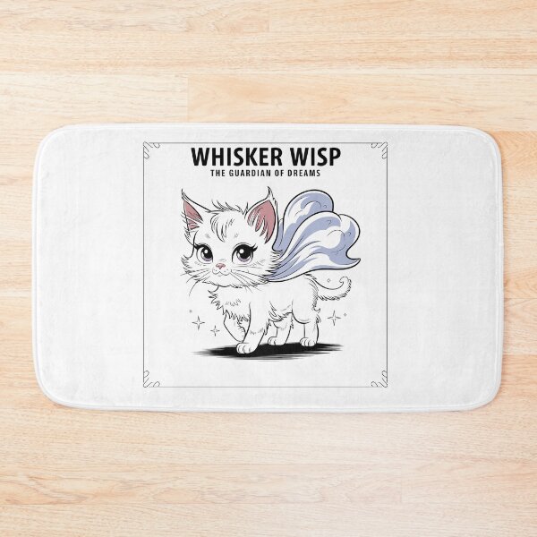 Item preview, Whisker Wisp - The Guardian of Dreams designed and sold by ObjCrea123.