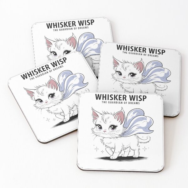 Item preview, Whisker Wisp - The Guardian of Dreams designed and sold by ObjCrea123.