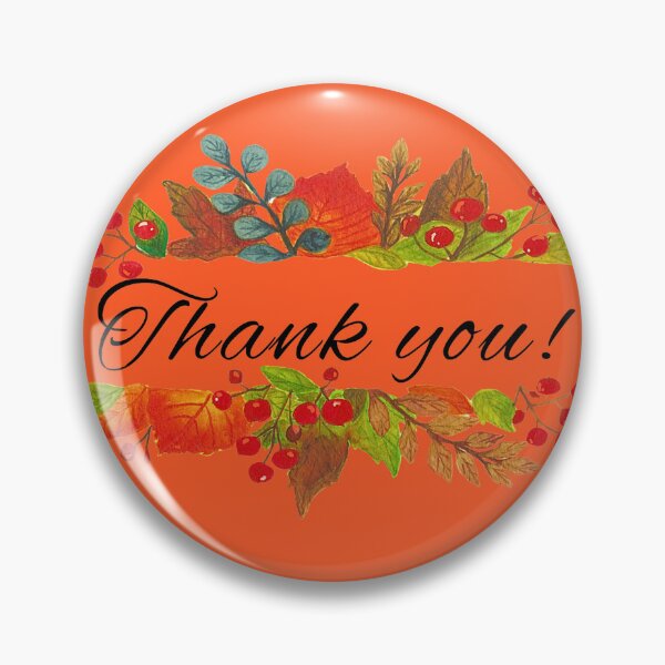 Item preview, Thank you this Autumn designed and sold by ColeenKilianArt.