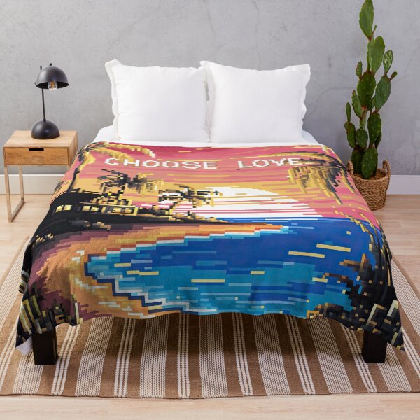 Item preview, Pixelated Sunset by Just Choose Love designed and sold by JustChooseLove.