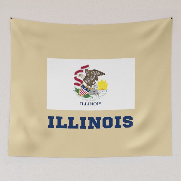 Item preview, Illinois - Flag of State designed and sold by Amazing States of America.