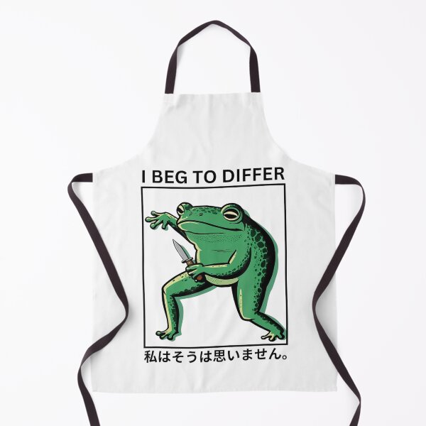 Item preview, I Beg To Differ Frog Japanese Frog designed and sold by spirorinin.