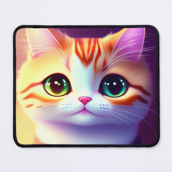 Item preview, Cute fluffy cat designed and sold by lalylaura.
