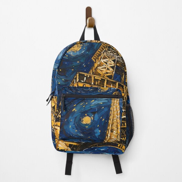 Item preview, Starry Night in Paris Vincent Van gogh Starry Night Eiffel Tower designed and sold by Vangoholic.