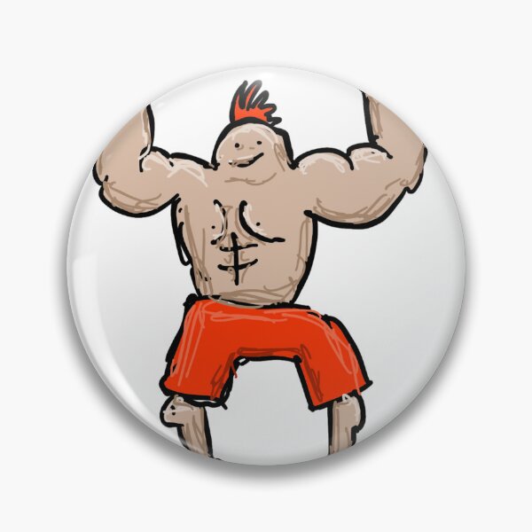Item preview, Mohawk and Muscles man designed and sold by LewisJ-Designs.