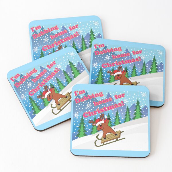 Item preview,  I'm dabbing home for Christmas! designed and sold by MiPa78.