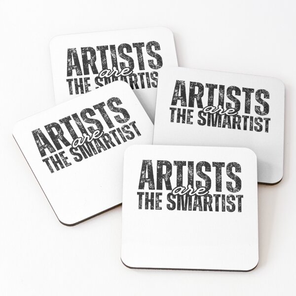 Item preview, vintage artist art quote Artists are the smartist cool artist box designed and sold by LuxeGraphix.