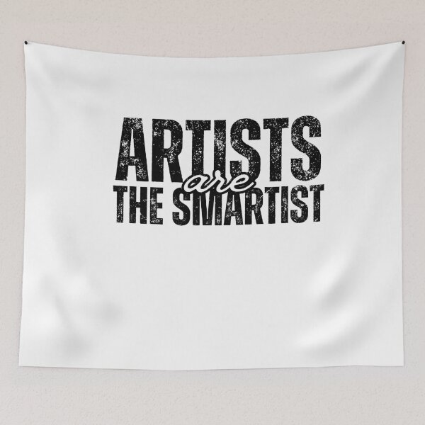 Item preview, vintage artist art quote Artists are the smartist cool artist box designed and sold by LuxeGraphix.