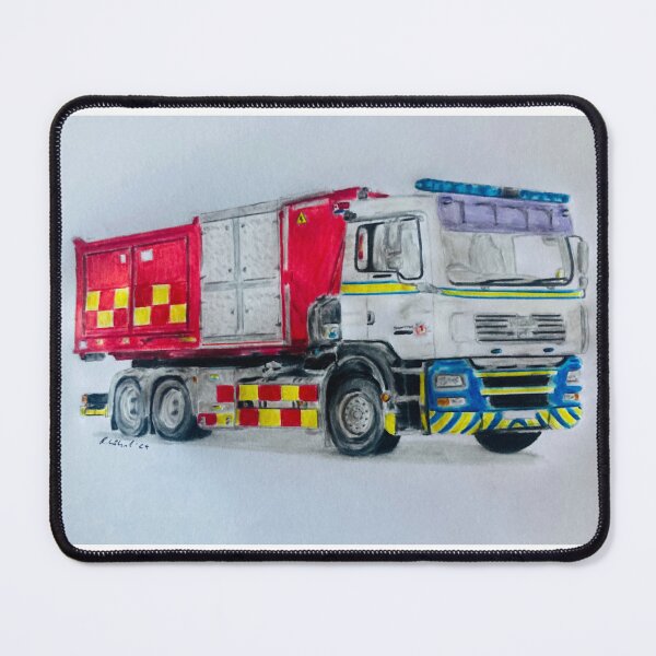 Item preview, Grampian Fire truck  designed and sold by Truck drawing art.