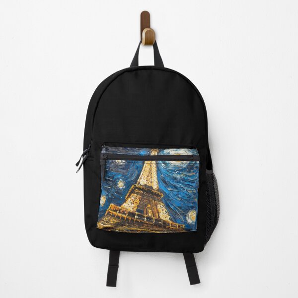 Aperçu de l'œuvre Nuit étoilée à Paris Vincent Van Gogh Nuit étoilée Tour Eiffel créée et vendue par Vangoholic.