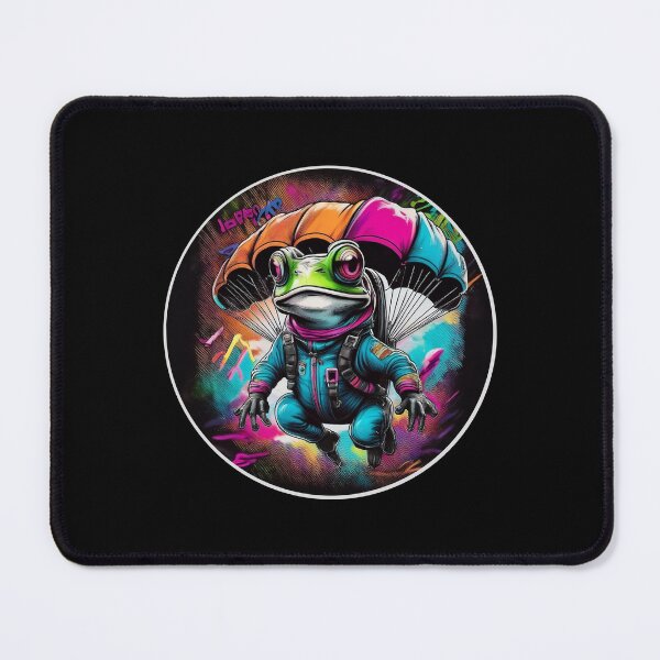 Item preview, Graffitti Sky diving Frog designed and sold by Boxing Kangaroo Retail Company.