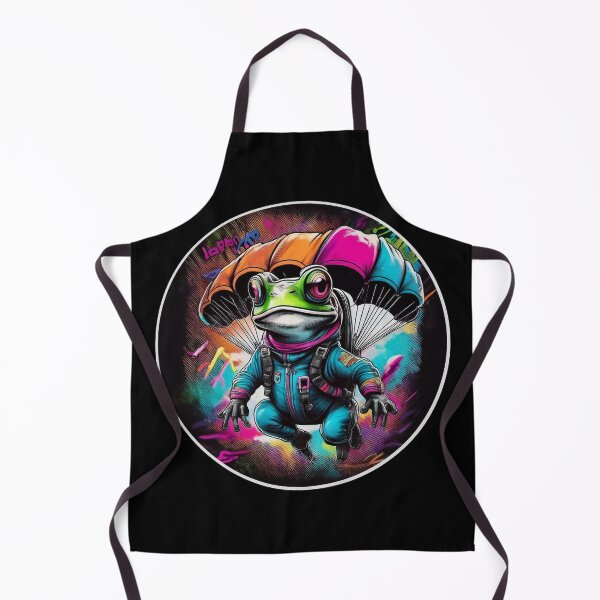 Item preview, Graffitti Sky diving Frog designed and sold by Boxing Kangaroo Retail Company.