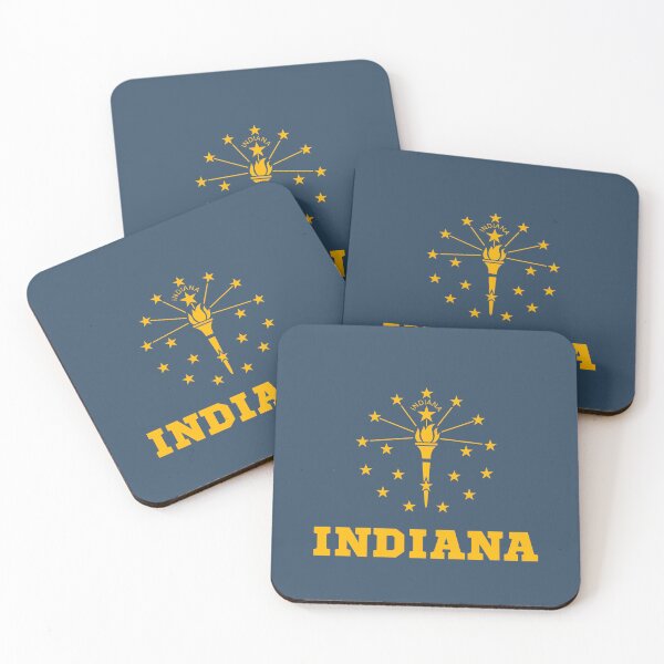 Item preview, Indiana - Flag of State designed and sold by Amazing States of America.