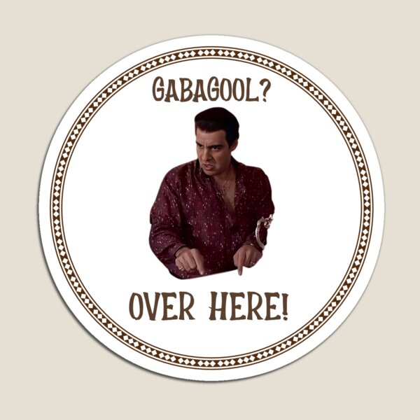 Vista previa del artículo con la obra «Los Soprano - Gabagool», diseñado y vendido por Shinobi3.