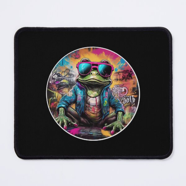 Item preview, Graffitti Frog in Sunglasses designed and sold by Boxing Kangaroo Retail Company.