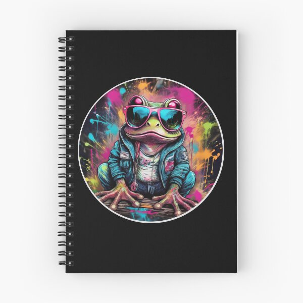 Item preview, Graffitti Frog in Sunglasses  designed and sold by Boxing Kangaroo Retail Company.