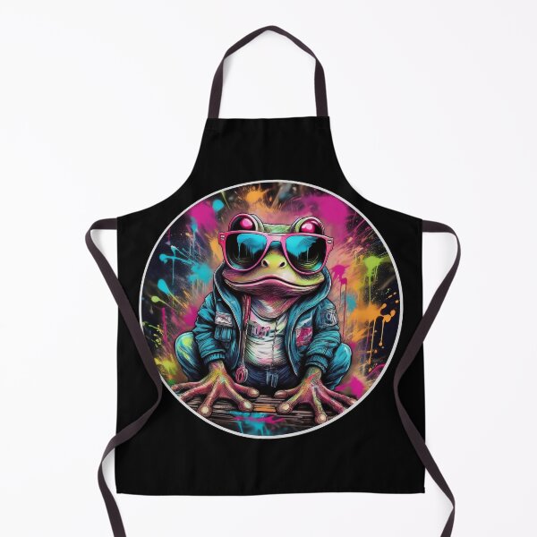 Item preview, Graffitti Frog in Sunglasses  designed and sold by Boxing Kangaroo Retail Company.
