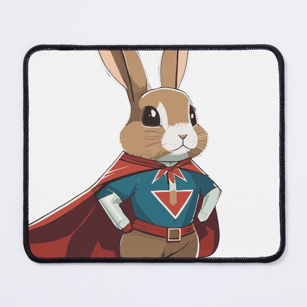 Item preview, Hase als Superheld – Der Superhelden-Hase designed and sold by BysonDesigns.
