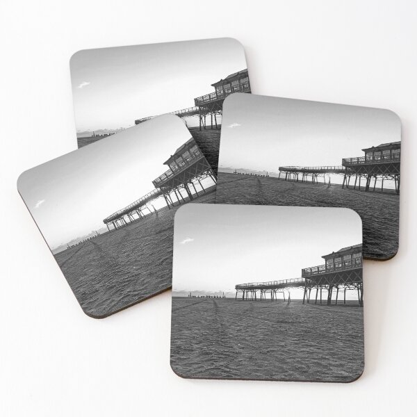 Item preview, Monochrome St Annes Pier designed and sold by sandgrowndesign.