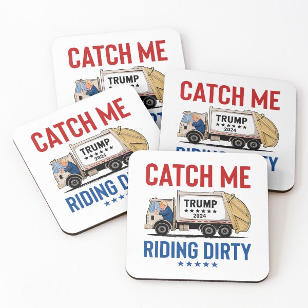 Item preview, Catch Me Riding Dirty Garbage Vote  designed and sold by NetlandWewerka.