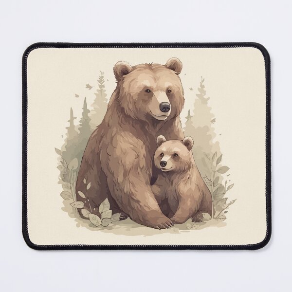 Item preview, Bear mom designed and sold by Amir Faysal.