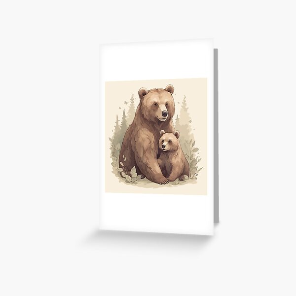Item preview, Bear mom designed and sold by Amir Faysal.