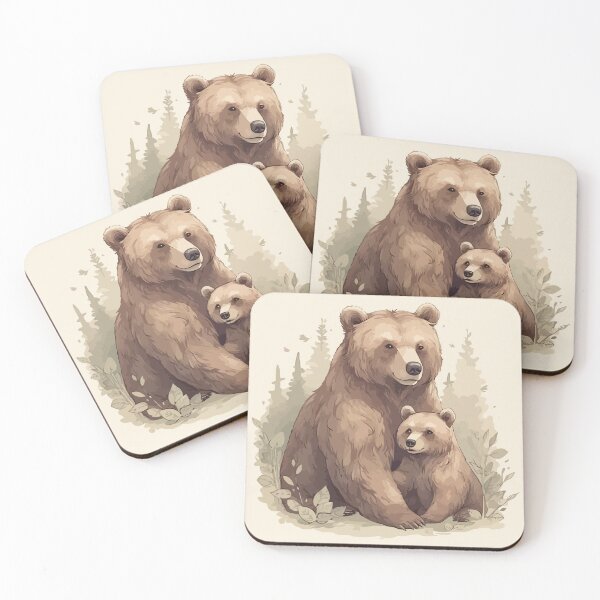 Item preview, Bear mom designed and sold by Amir Faysal.