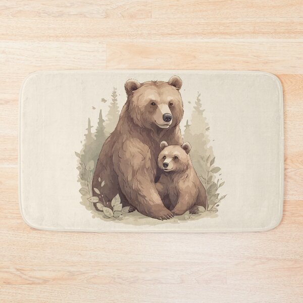 Item preview, Bear mom designed and sold by Amir Faysal.