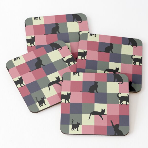 Item preview, Cats Squared Dusk designed and sold by PasdeChatDesign.