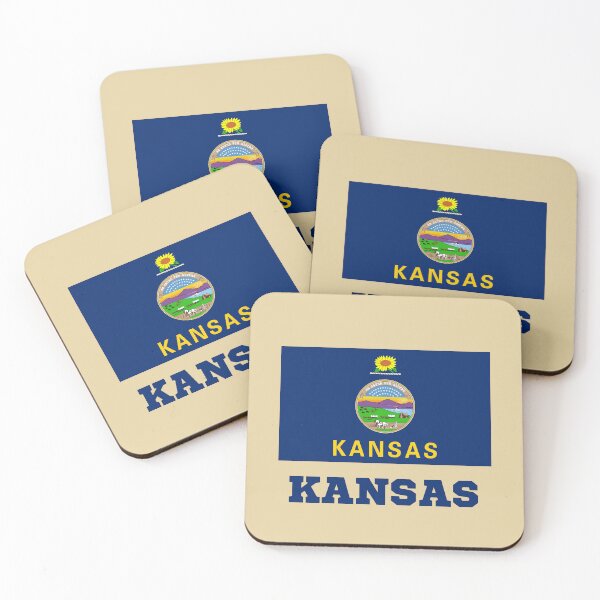 Item preview, Kansas - Flag of State designed and sold by Amazing States of America.