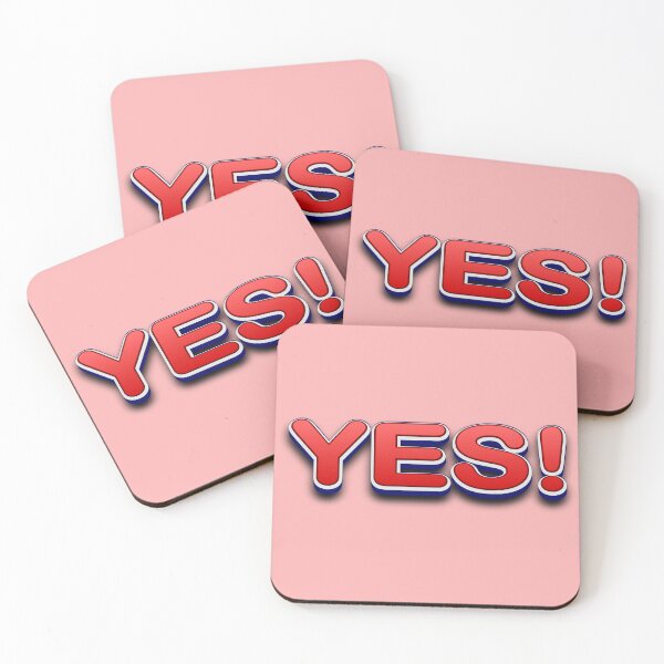 Item preview, Bold and Exciting "YES!" Typography designed and sold by AgarutanPrint.