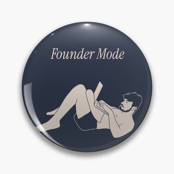 Item preview, Peter Levels: Founder Mode designed and sold by pineconebutter.