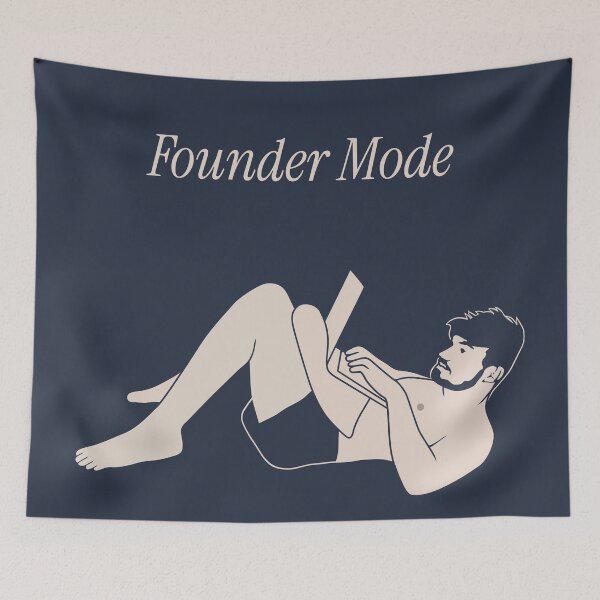 Item preview, Peter Levels: Founder Mode designed and sold by pineconebutter.