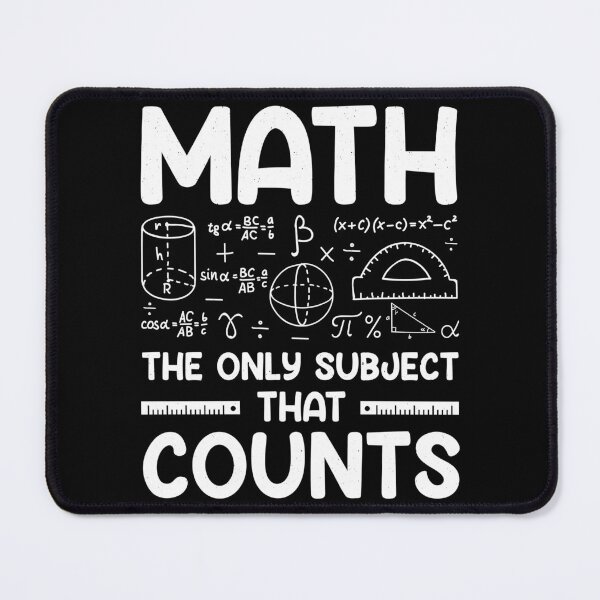Item preview, Math The Only Subject That Count Mathematician Teacher designed and sold by Rahjihan.