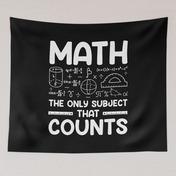 Item preview, Math The Only Subject That Count Mathematician Teacher designed and sold by Rahjihan.