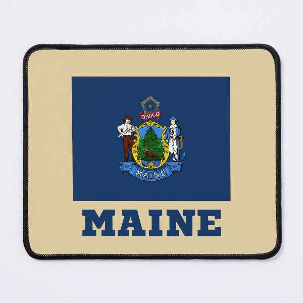 Item preview, Maine - Flag of State designed and sold by Amazing States of America.