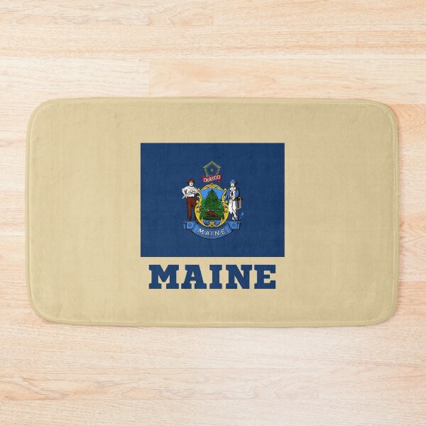 Item preview, Maine - Flag of State designed and sold by Amazing States of America.