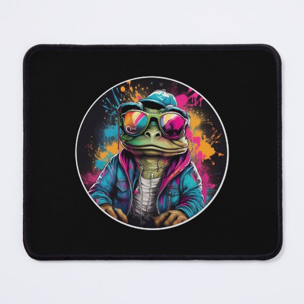 Item preview, Graffitti Frog in Sunglasses designed and sold by Boxing Kangaroo Retail Company.