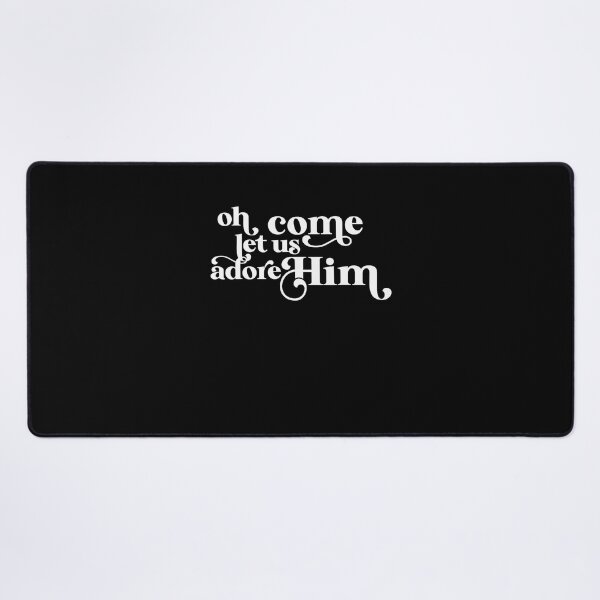 Item preview, Vintage Oh Come Let Us Adore Him Christmas Holiday designed and sold by Arfurneauxt.